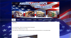 Desktop Screenshot of amerikaansestock.be